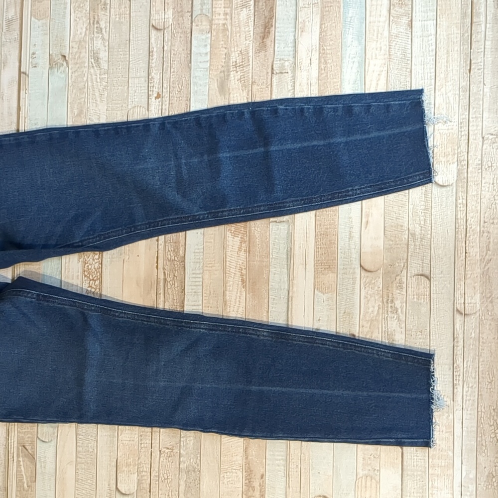 NWT Asos raw hem super high rise jeans - Picture 8 of 10